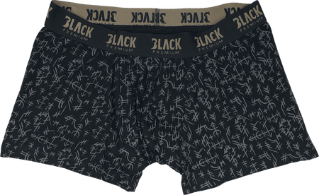 Boxer  de Black Premium by EMP - Boxers Celtiques - Lot de 3 - S à XXL - pour Homme - noir - Black Premium by EMP - View 2