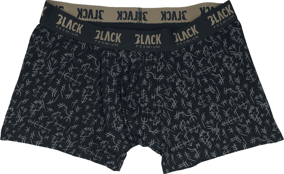 Boxer  de Black Premium by EMP - Boxers Celtiques - Lot de 3 - S à XXL - pour Homme - noir - Black Premium by EMP - View 2
