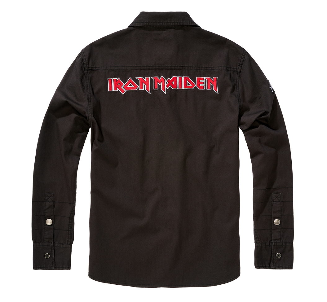 Chemise manches longues  de Iron Maiden - Luis Vintage Shirt - S à 7XL - pour Homme - noir - Iron Maiden - View 2