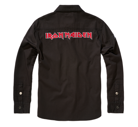 Chemise manches longues  de Iron Maiden - Luis Vintage Shirt - S à 7XL - pour Homme - noir - Iron Maiden - View 2