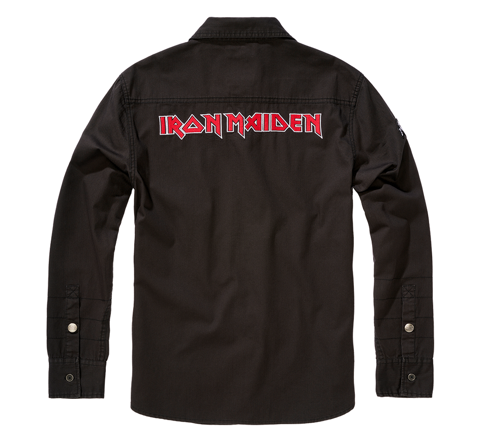 Chemise manches longues  de Iron Maiden - Luis Vintage Shirt - S à 7XL - pour Homme - noir - Iron Maiden - View 2