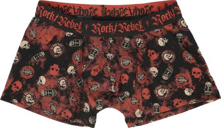 Lot de Boxers  de Rock Rebel by EMP - S à XXL - pour Homme - noir - Rock Rebel by EMP - View 2