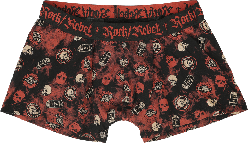 Lot de Boxers  de Rock Rebel by EMP - S à XXL - pour Homme - noir - Rock Rebel by EMP - View 2