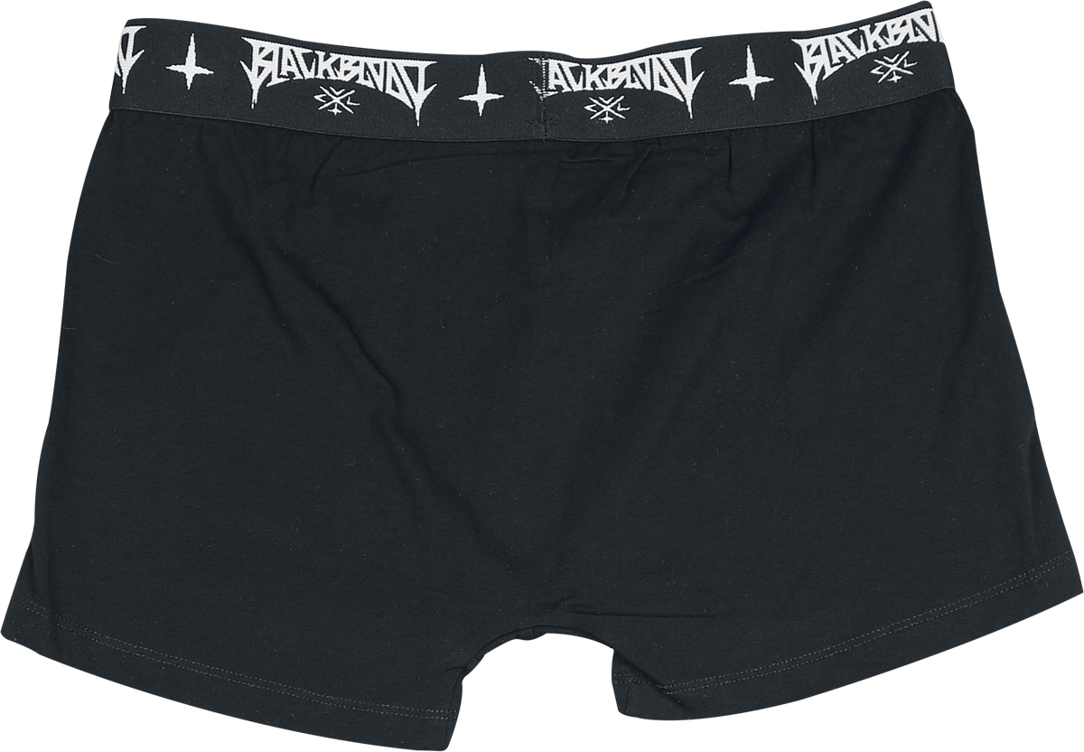 Lot de Boxers  de Black Blood by Gothicana - Heart and Sword - M à XXL - pour Homme - noir - Black Blood by Gothicana - View 2