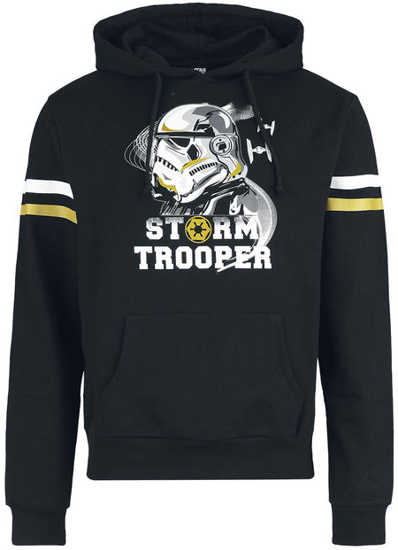 Sweat-shirt à capuche  de Star Wars - Stormtrooper - S à M - pour Homme - noir - Star Wars