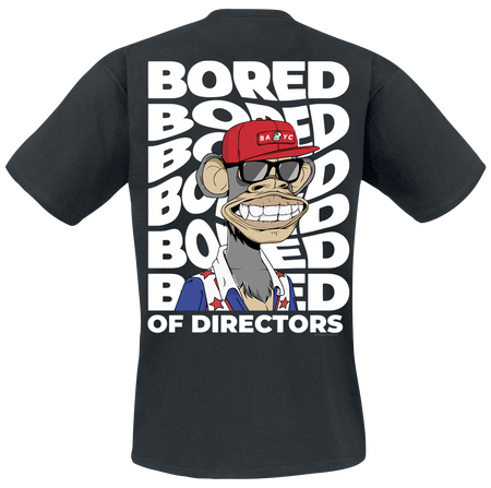 T-Shirt Manches courtes  de Bored Of Directors - Bored Daytona - M - pour Homme - noir - Bored Of Directors - View 2