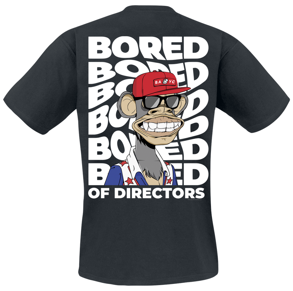 T-Shirt Manches courtes  de Bored Of Directors - Bored Daytona - M - pour Homme - noir - Bored Of Directors - View 2