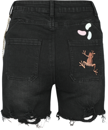 Short  de Harry Potter - Honeydukes - 27 à 28 - pour Femme - jean noir - Harry Potter - View 2