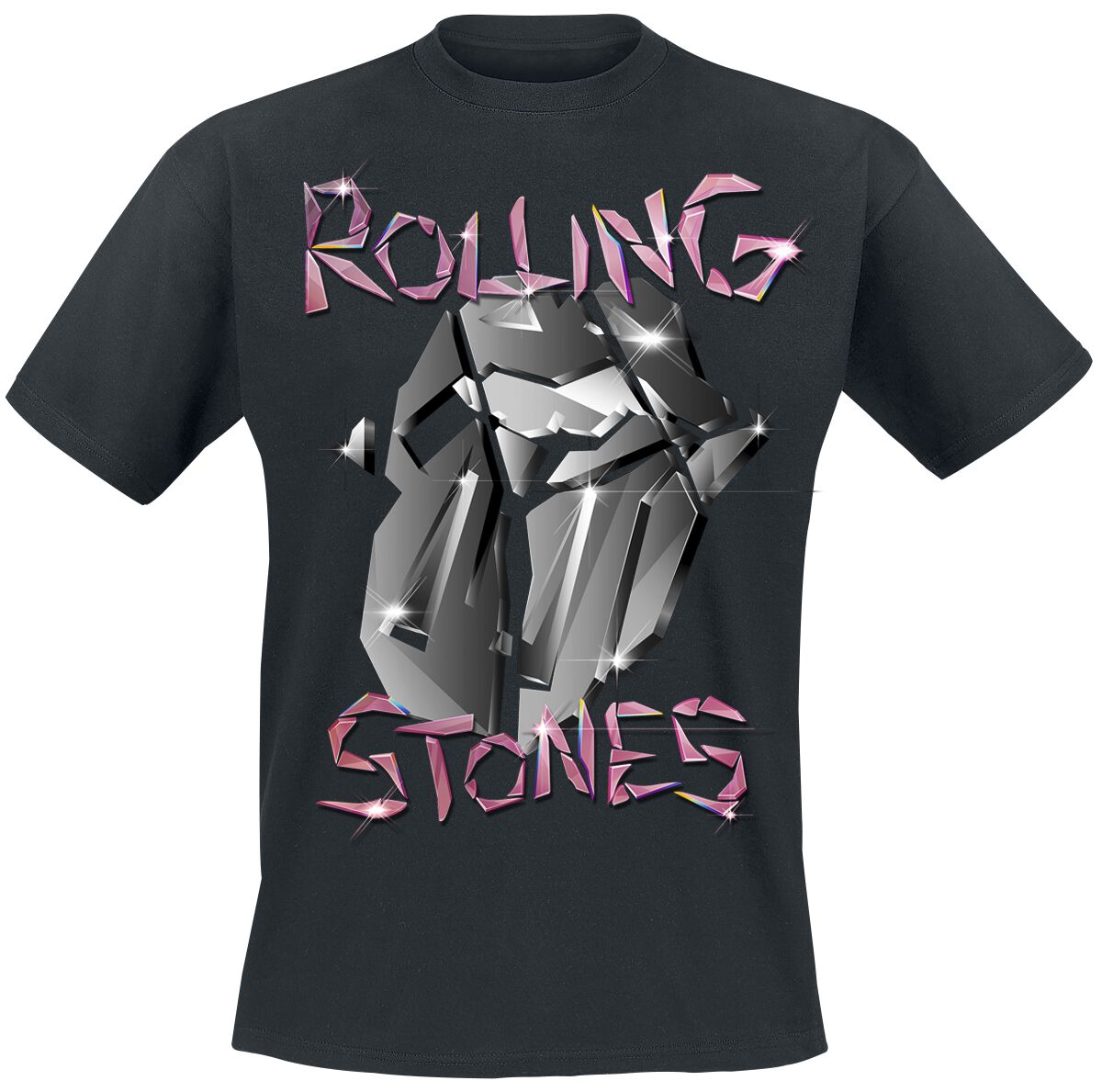 T-Shirt Manches courtes  de The Rolling Stones - Pop Up Tour Germany - Exclusive T-Shirt - S à XL - pour Homme - noir - The Rolling Stones