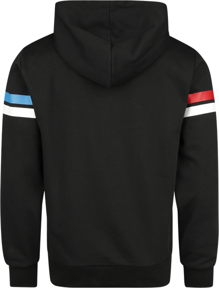 Sweat-shirt à capuche  de Sesame Street - Sesame Street Fever - Elmo & Cookie Monster - M - pour Homme - noir - Sesame Street - View 2