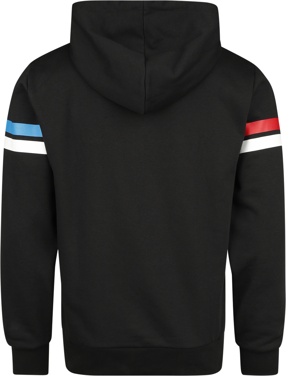 Sweat-shirt à capuche  de Sesame Street - Sesame Street Fever - Elmo & Cookie Monster - M - pour Homme - noir - Sesame Street - View 2