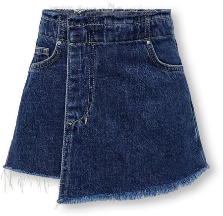 Short  de Kids ONLY - Kogviola - Short-Jupe - 134 à 164 - pour filles - bleu foncé - Kids ONLY