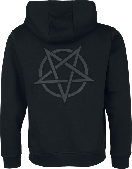 Sweat-shirt zippé à capuche Gothic de Gothicana by EMP - Mask Of Sanity - S à XL - pour Homme - noir - Gothicana by EMP - View 2
