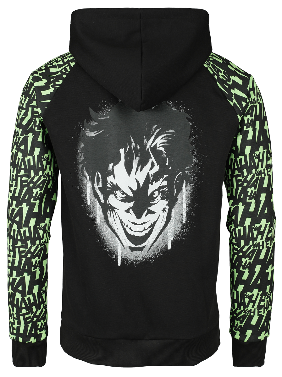 Sweat-shirt à capuche  de Batman - The Joker - Ha Ha - S à XXL - pour Homme - multicolore - Batman - View 2