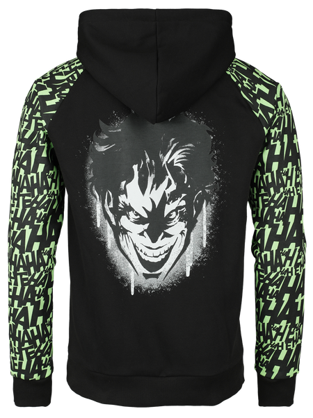 Sweat-shirt à capuche  de Batman - The Joker - Ha Ha - S à XXL - pour Homme - multicolore - Batman - View 2