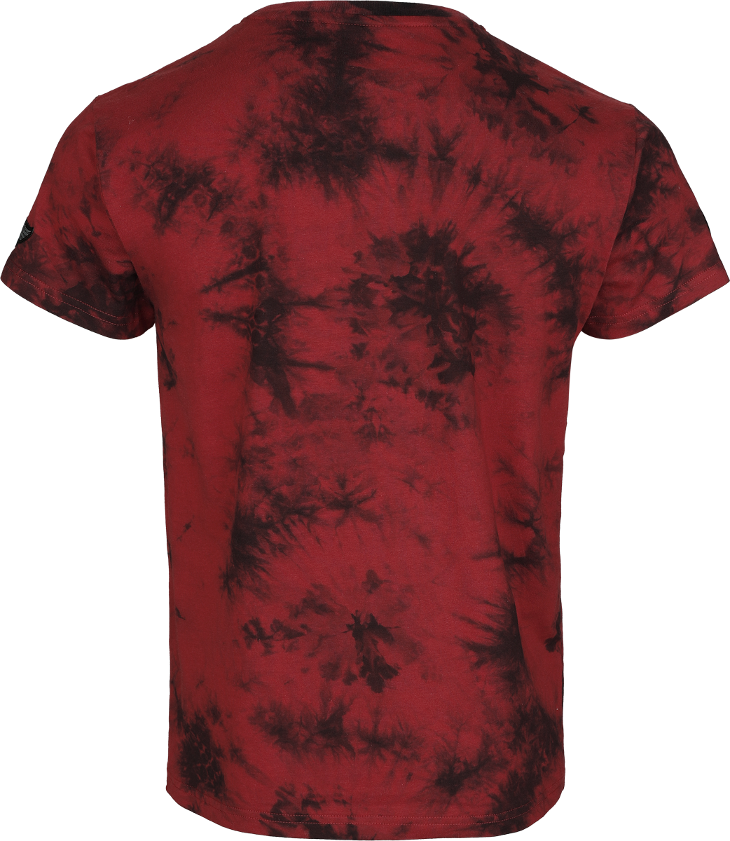 T-Shirt Manches courtes  de Rock Rebel by EMP - M à XXL - pour Homme - noir/rouge - Rock Rebel by EMP - View 2