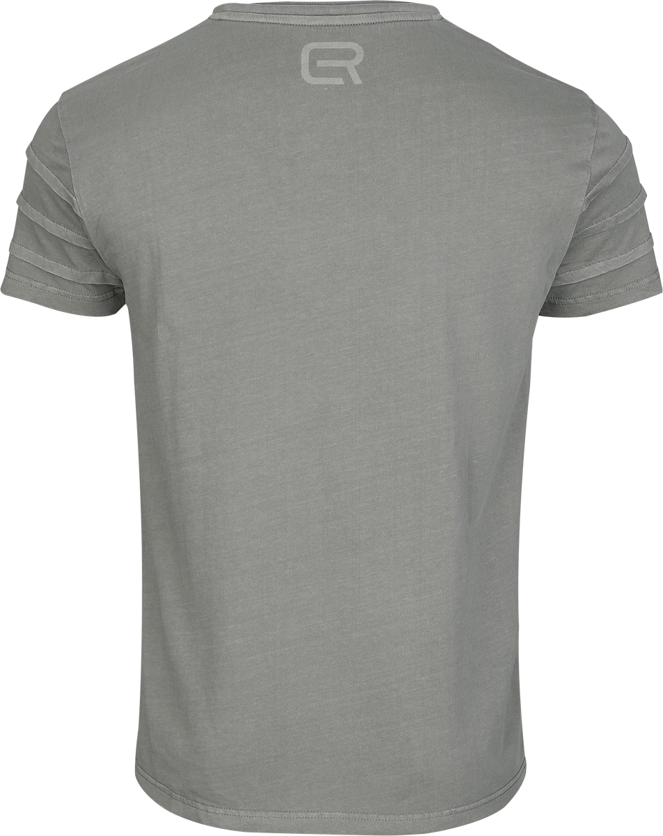 T-Shirt Manches courtes  de RED by EMP - M à XXL - pour Homme - gris - RED by EMP - View 2