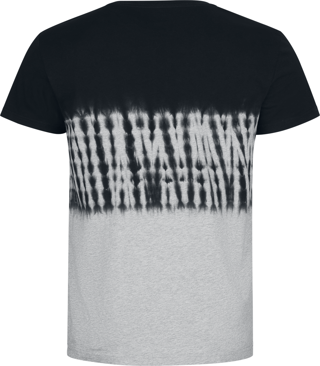T-Shirt Manches courtes  de RED by EMP - M à XXL - pour Homme - gris/noir - RED by EMP - View 2