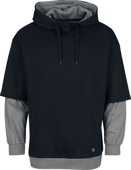 Sweat-shirt à capuche  de RED by EMP - Sweat à Capuche Décontracté - S à XXL - pour Homme - noir/gris - RED by EMP