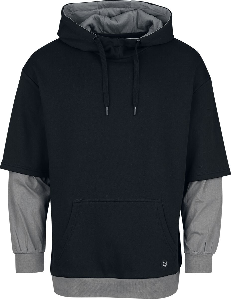 Sweat-shirt à capuche  de RED by EMP - Sweat à Capuche Décontracté - S à XXL - pour Homme - noir/gris - RED by EMP