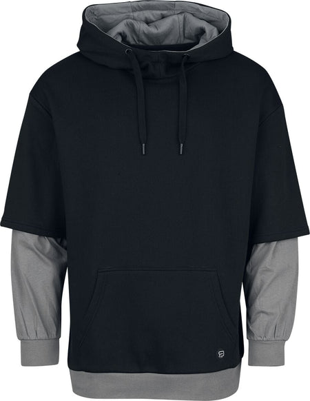 Sweat-shirt à capuche  de RED by EMP - Sweat à Capuche Décontracté - S à XXL - pour Homme - noir/gris - RED by EMP