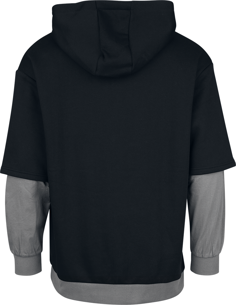 Sweat-shirt à capuche  de RED by EMP - Sweat à Capuche Décontracté - S à XXL - pour Homme - noir/gris - RED by EMP - View 2