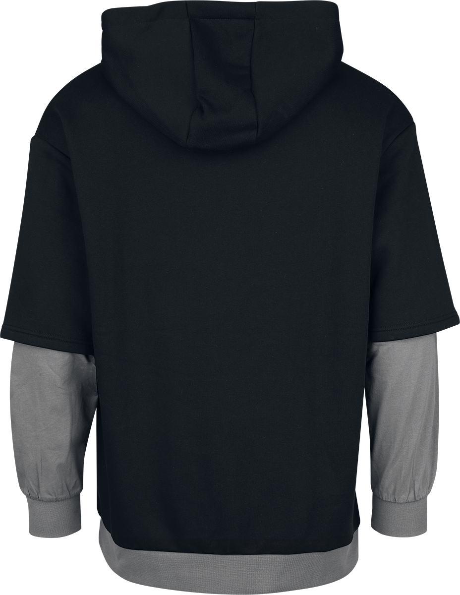 Sweat-shirt à capuche  de RED by EMP - Sweat à Capuche Décontracté - S à XXL - pour Homme - noir/gris - RED by EMP - View 2