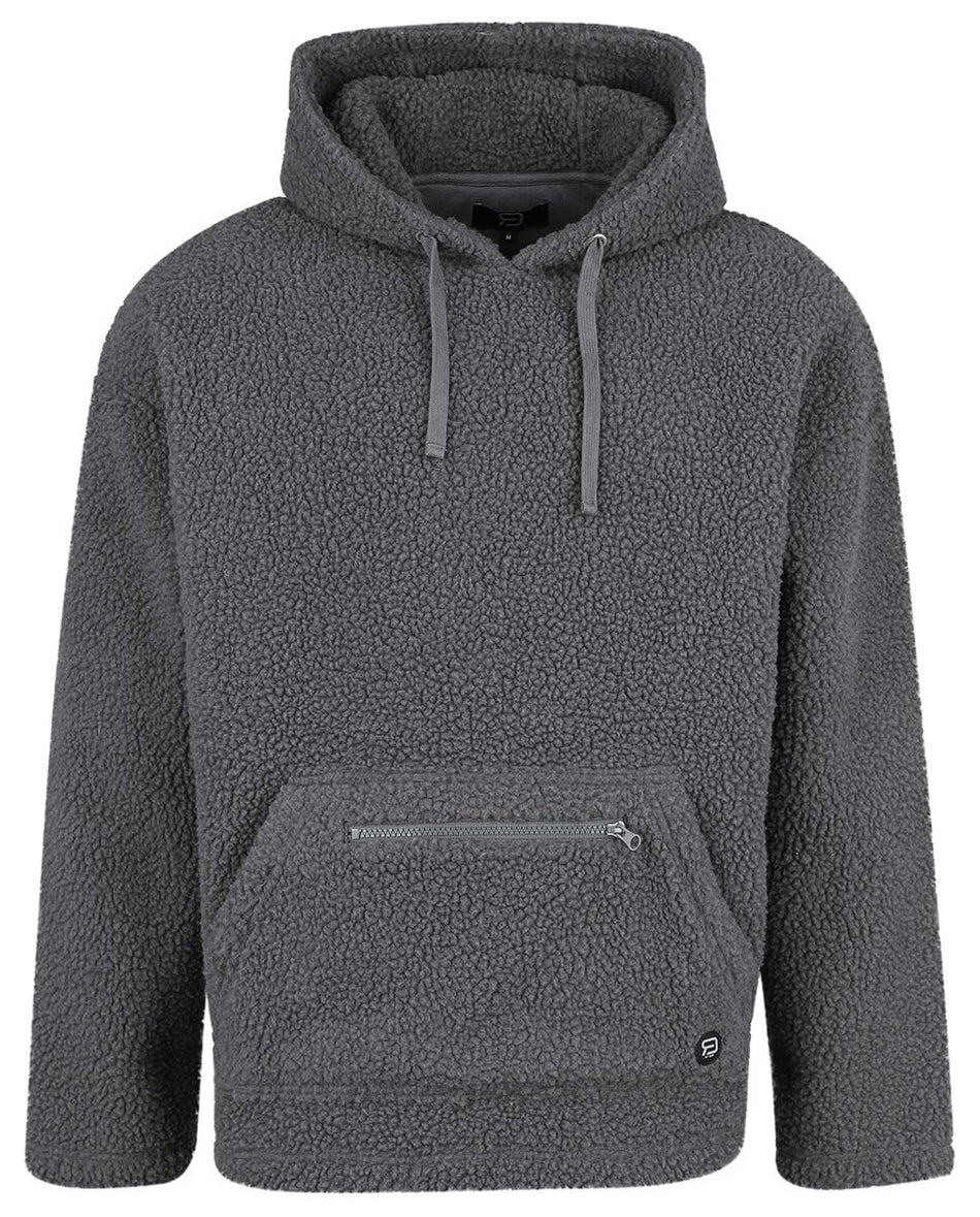 Sweat-shirt à capuche  de RED by EMP - Sweat à capuche doublure polaire - S à XXL - pour Homme - gris - RED by EMP
