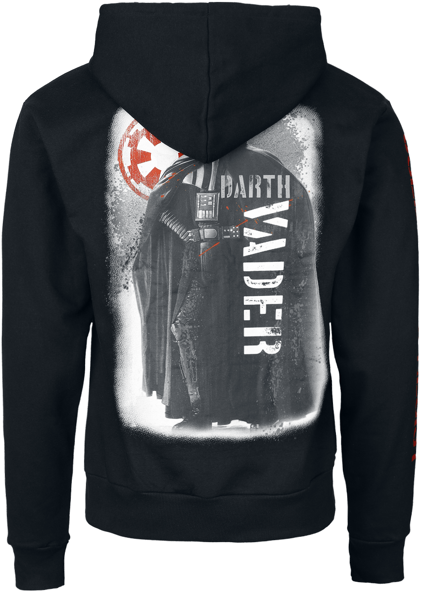 Sweat-shirt zippé à capuche Disney de Star Wars - Useless To Resist - S à XL - pour Homme - noir - Star Wars - View 2
