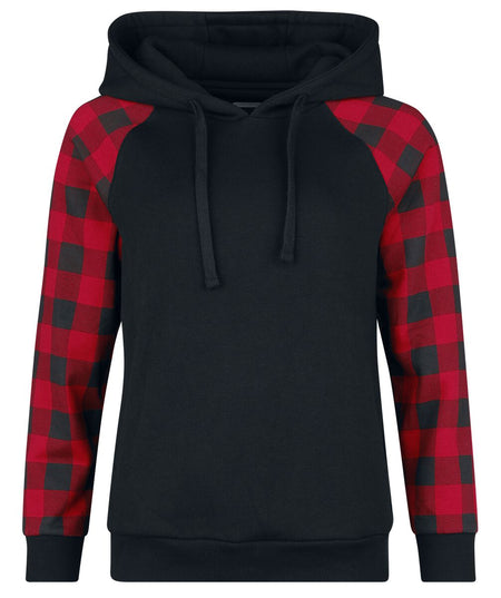 Sweat-shirt à capuche  de RED by EMP - Stay Different - S à L - pour Femme - noir/rouge - RED by EMP