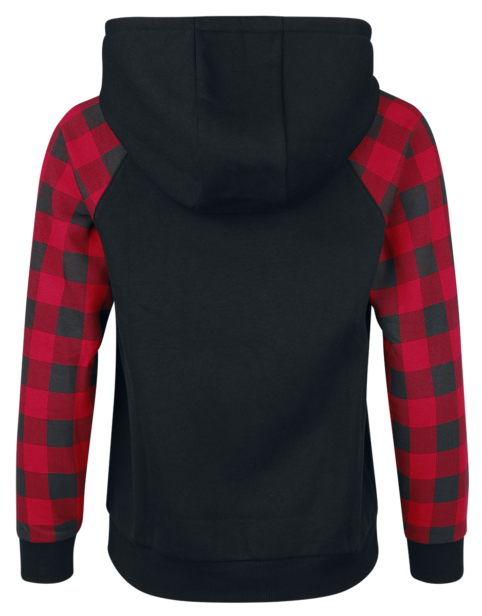 Sweat-shirt à capuche  de RED by EMP - Stay Different - S à L - pour Femme - noir/rouge - RED by EMP - View 2