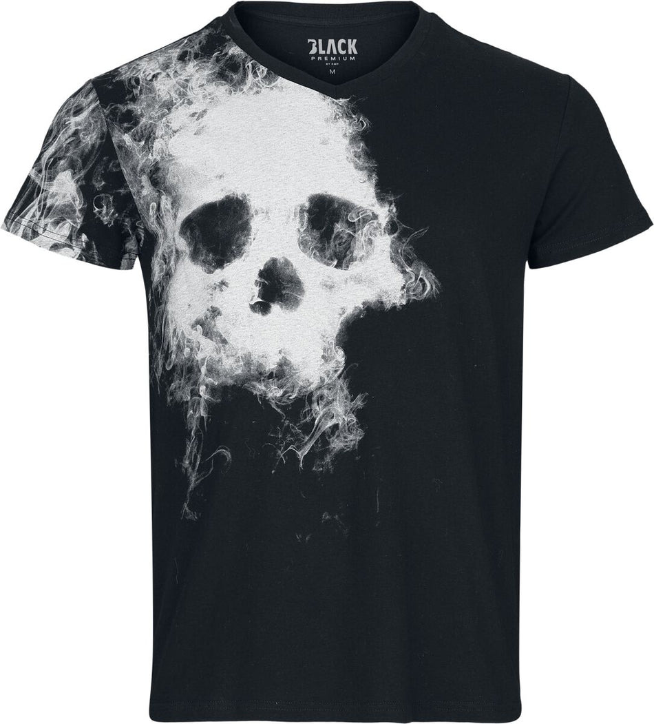 T-Shirt Manches courtes  de Black Premium by EMP - L à XL - pour Homme - noir - Black Premium by EMP