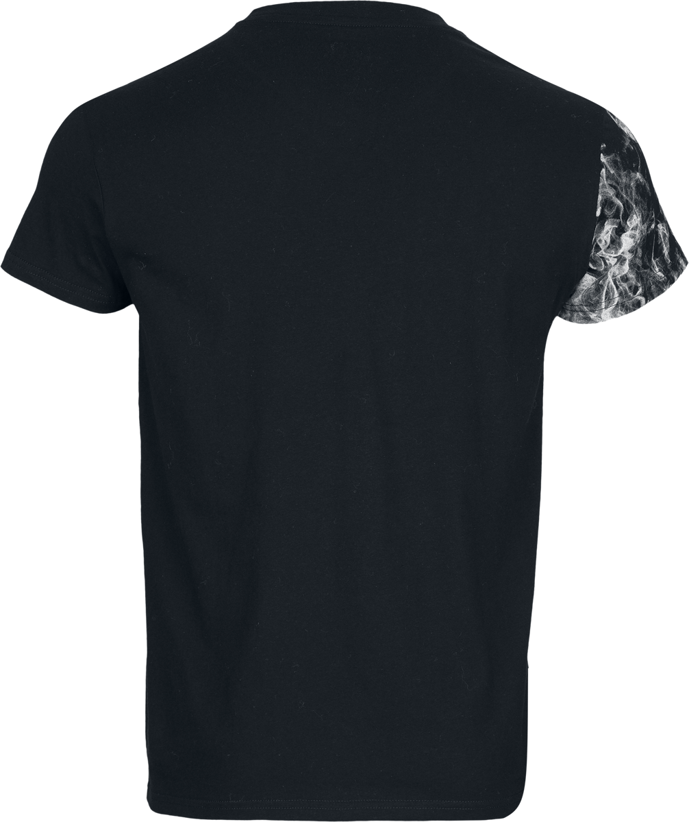 T-Shirt Manches courtes  de Black Premium by EMP - L à XL - pour Homme - noir - Black Premium by EMP - View 2