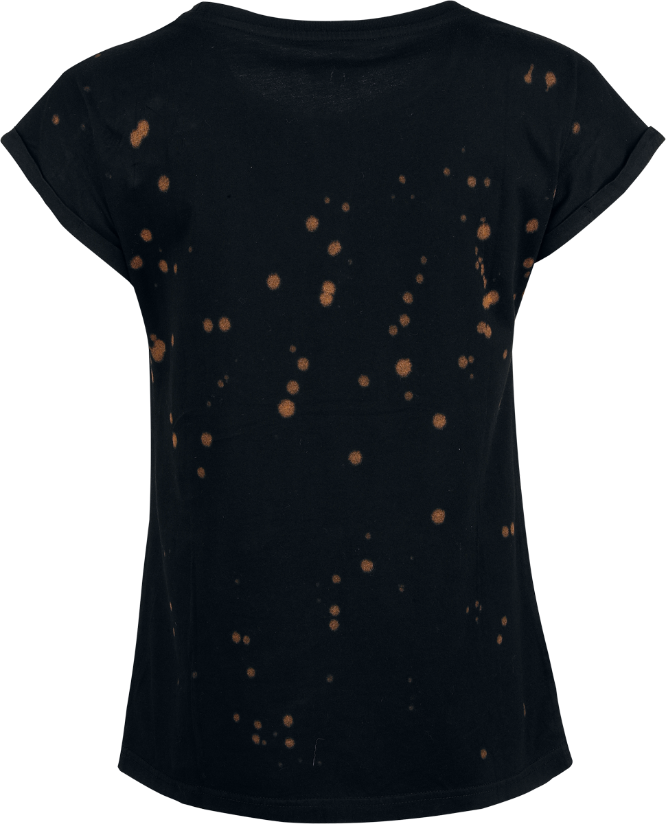 T-Shirt Manches courtes  de Rock Rebel by EMP - T-Shirt Avec Crâne Imprimé - S à XXL - pour Femme - noir - Rock Rebel by EMP - View 2