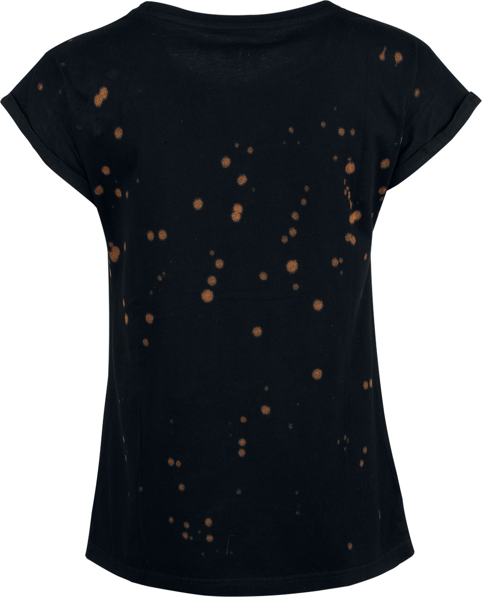 T-Shirt Manches courtes  de Rock Rebel by EMP - T-Shirt Avec Crâne Imprimé - S à XXL - pour Femme - noir - Rock Rebel by EMP - View 2