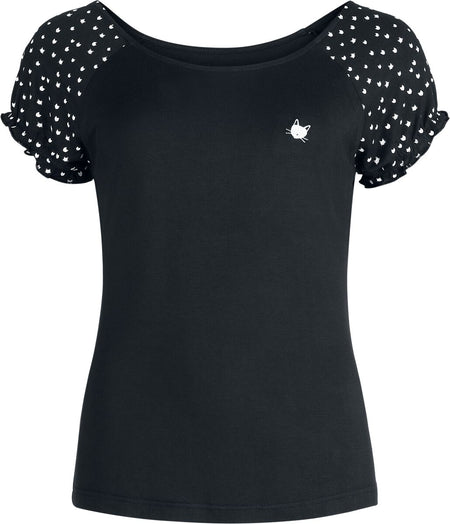 T-Shirt Manches courtes  de RED by EMP - S à XXL - pour Femme - noir - RED by EMP
