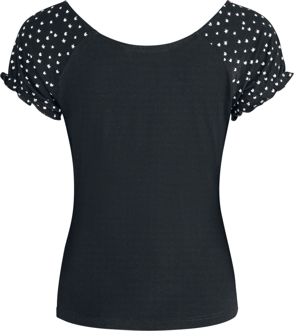 T-Shirt Manches courtes  de RED by EMP - S à XXL - pour Femme - noir - RED by EMP - View 2