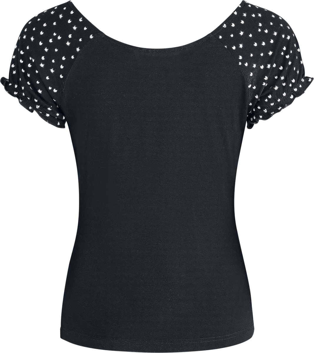 T-Shirt Manches courtes  de RED by EMP - T-Shirt Manches Bouffantes - S à XXL - pour Femme - noir - RED by EMP - View 2