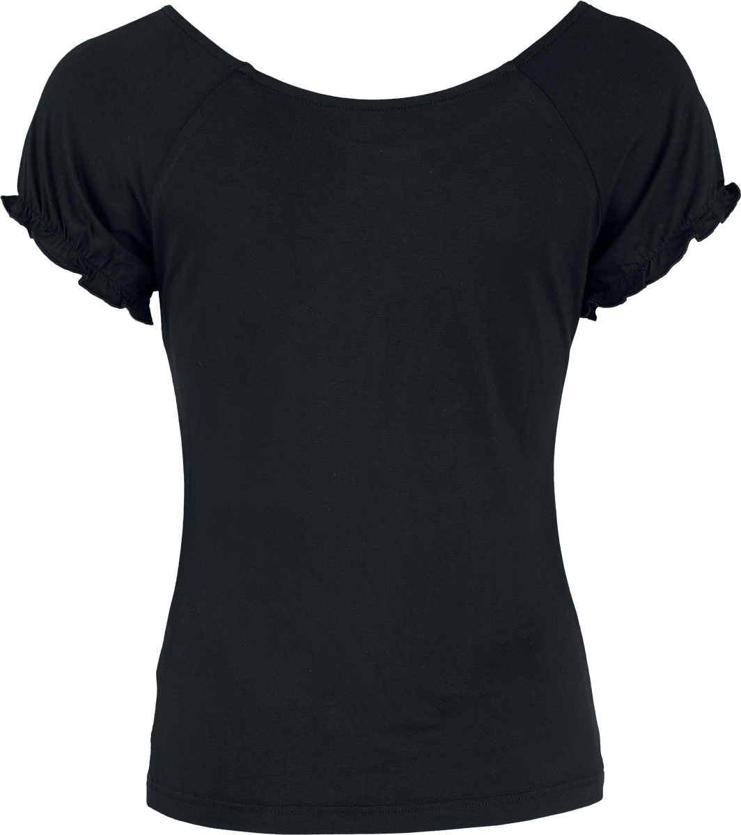 T-Shirt Manches courtes  de RED by EMP - S à XXL - pour Femme - noir - RED by EMP - View 2