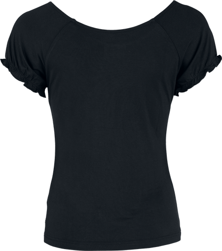 T-Shirt Manches courtes  de RED by EMP - S à XXL - pour Femme - noir - RED by EMP - View 2