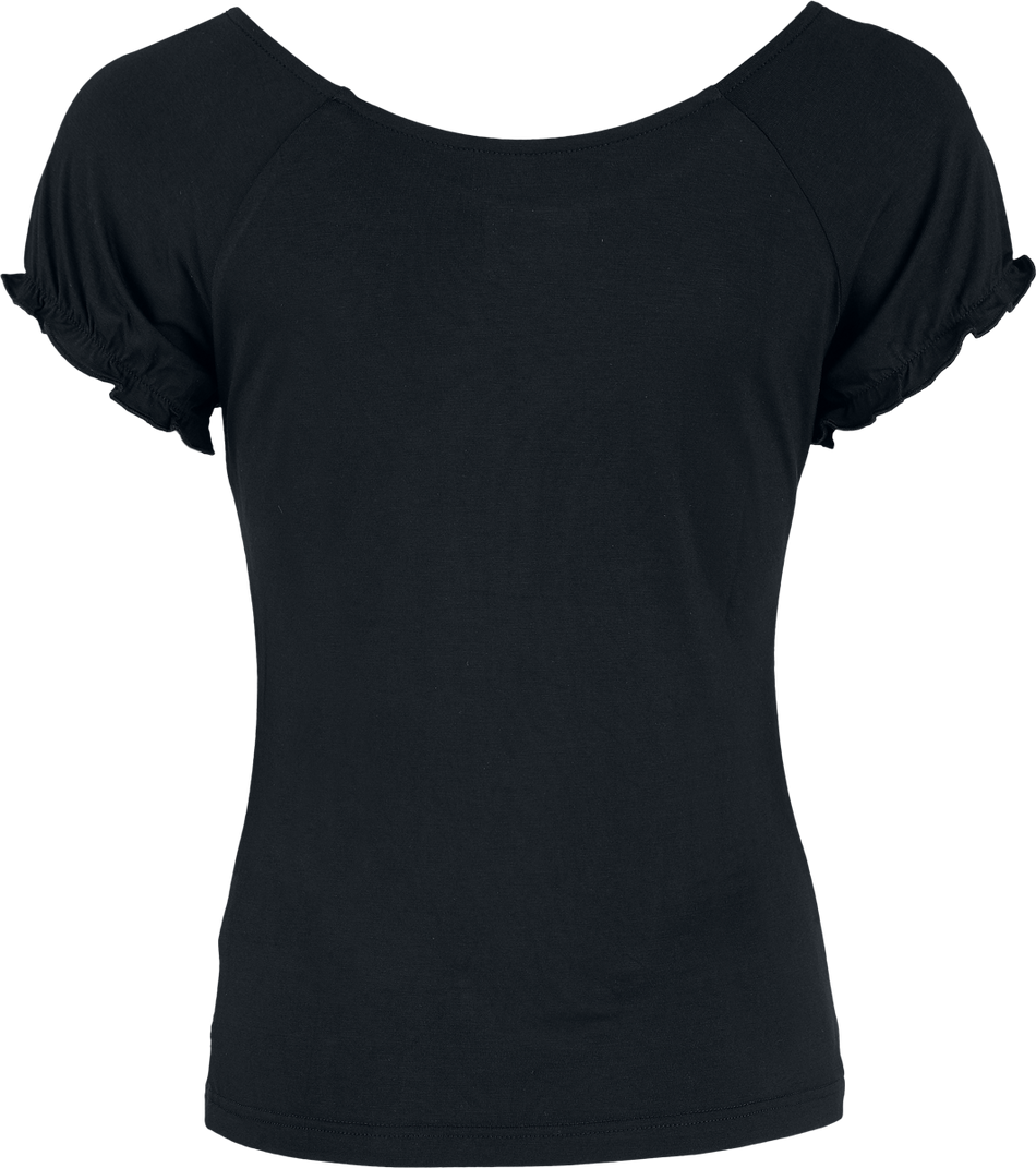 T-Shirt Manches courtes  de RED by EMP - S à XXL - pour Femme - noir - RED by EMP - View 2