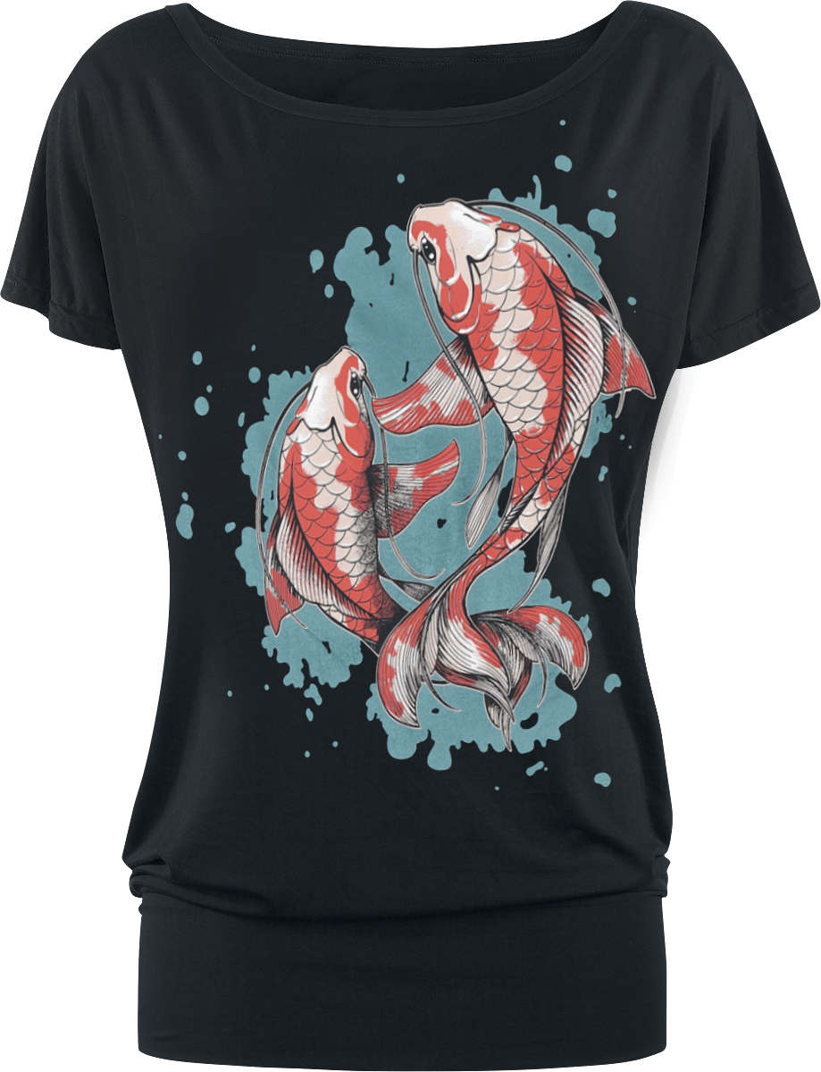 T-Shirt Manches courtes  de Full Volume by EMP - S - pour Femme - noir - Full Volume by EMP - View 2