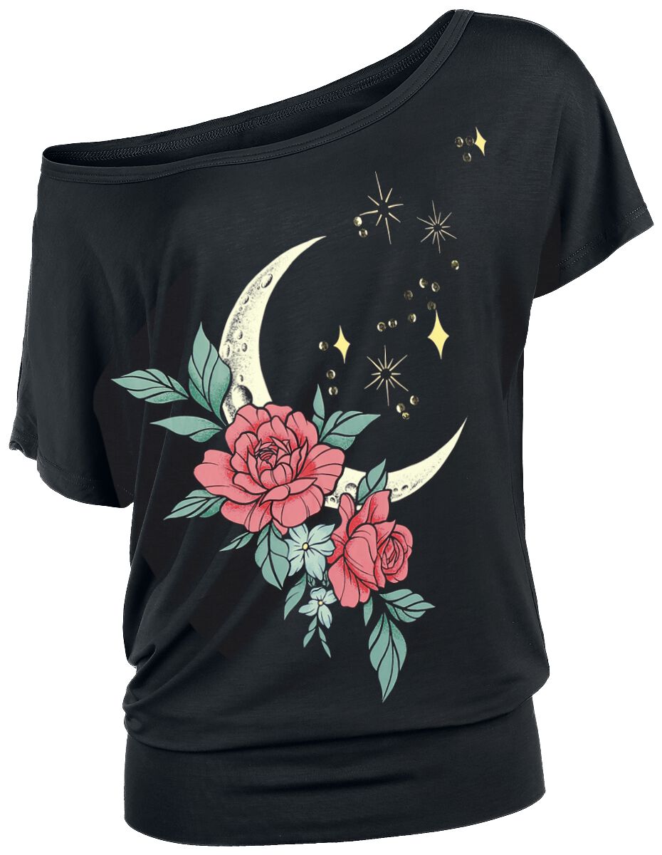 T-Shirt Manches courtes  de Full Volume by EMP - S à L - pour Femme - noir - Full Volume by EMP