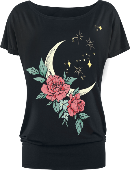 T-Shirt Manches courtes  de Full Volume by EMP - S à L - pour Femme - noir - Full Volume by EMP - View 2
