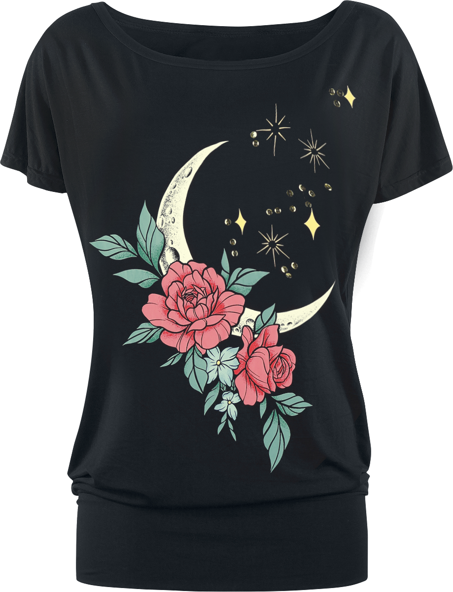 T-Shirt Manches courtes  de Full Volume by EMP - S à L - pour Femme - noir - Full Volume by EMP - View 2