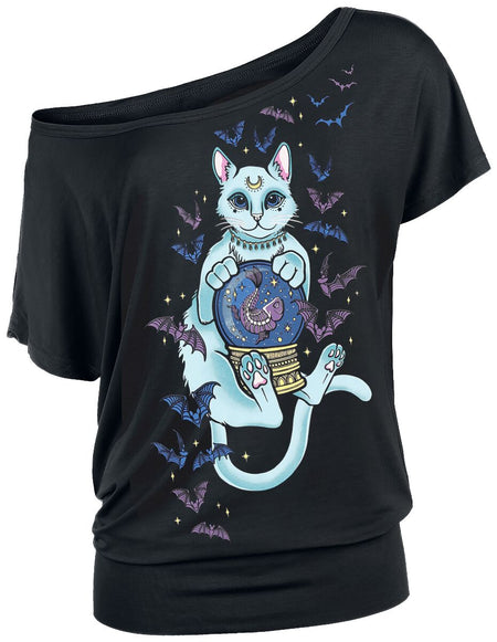 T-Shirt Manches courtes  de Full Volume by EMP - S à M - pour Femme - noir - Full Volume by EMP