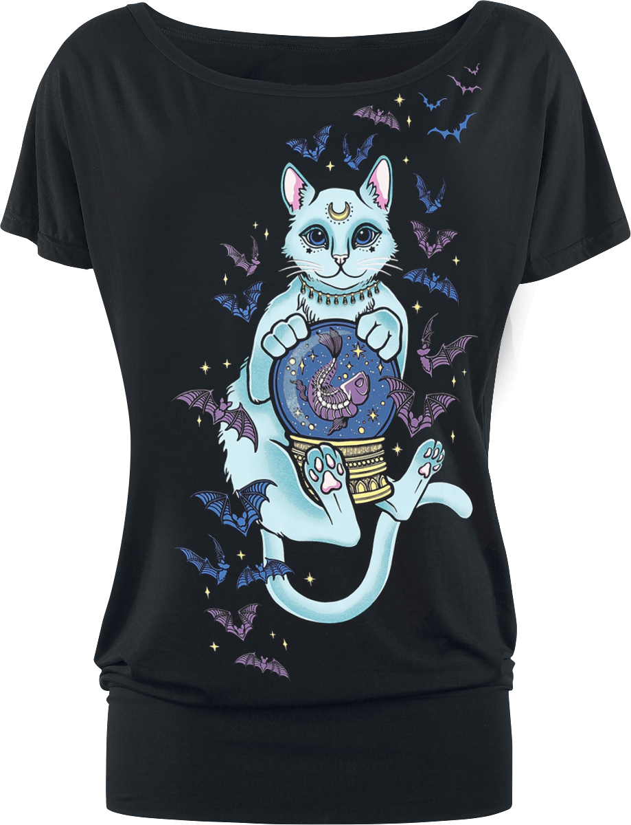T-Shirt Manches courtes  de Full Volume by EMP - S à M - pour Femme - noir - Full Volume by EMP - View 2
