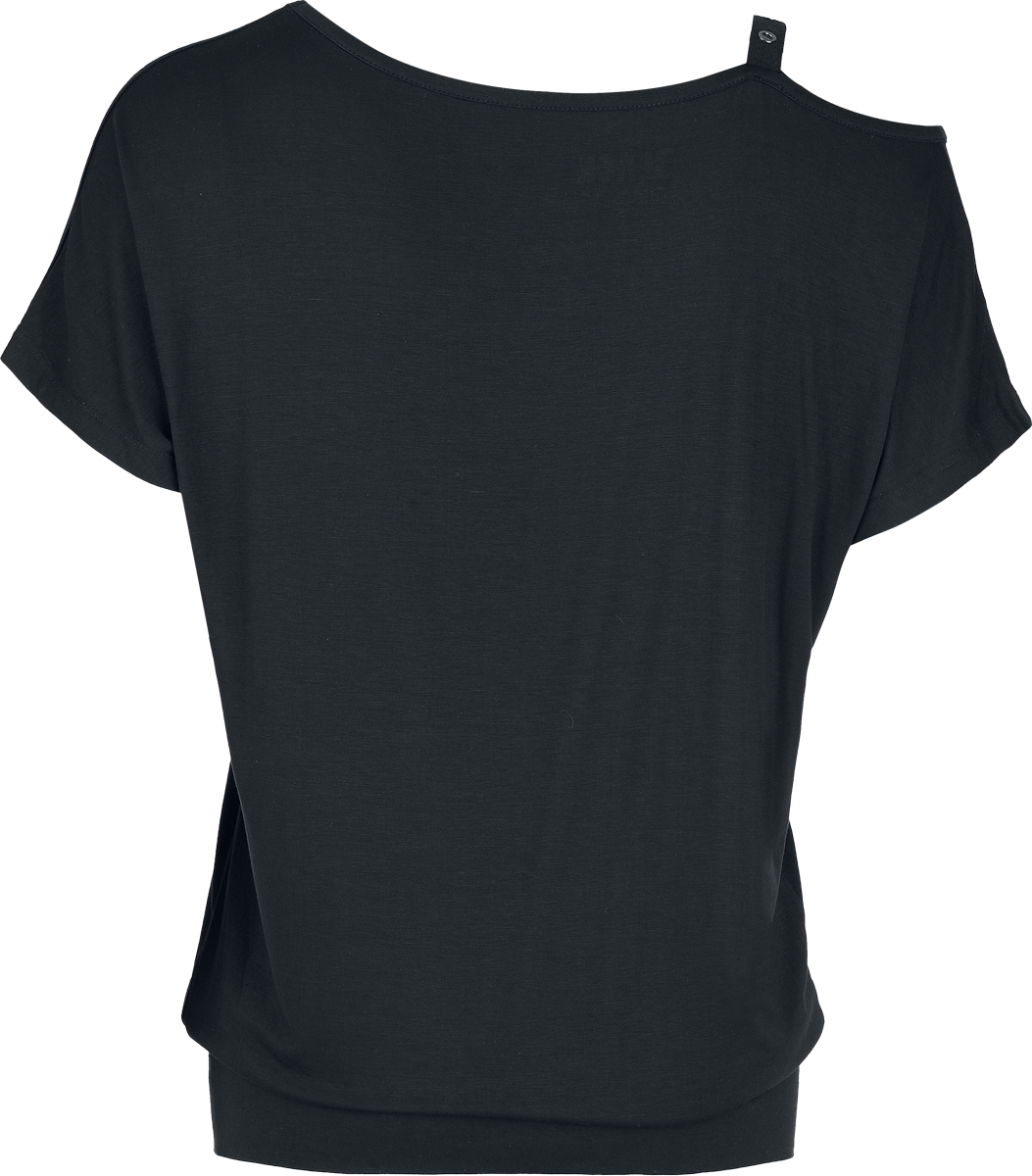 T-Shirt Manches courtes  de Black Premium by EMP - Haut - S à XXL - pour Femme - noir - Black Premium by EMP - View 2