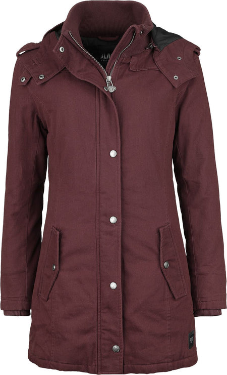 Manteau d'hiver  de Black Premium by EMP - Winter Jacket - S - pour Femme - bordeaux - Black Premium by EMP