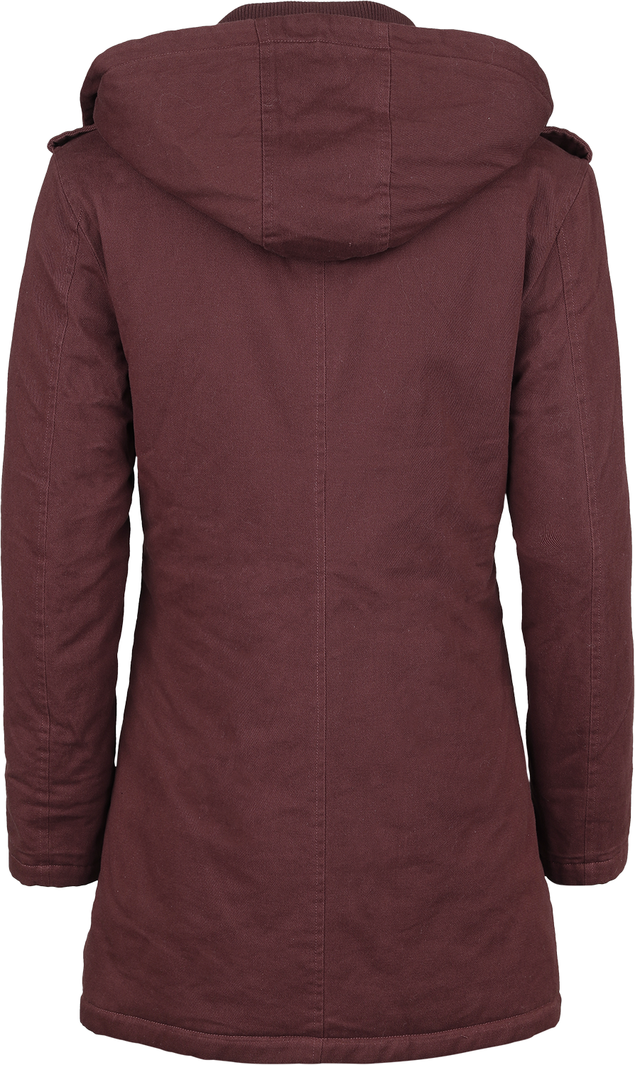 Veste d'hiver  de Black Premium by EMP - Winter Jacket - S à M - pour Femme - bordeaux - Black Premium by EMP - View 2